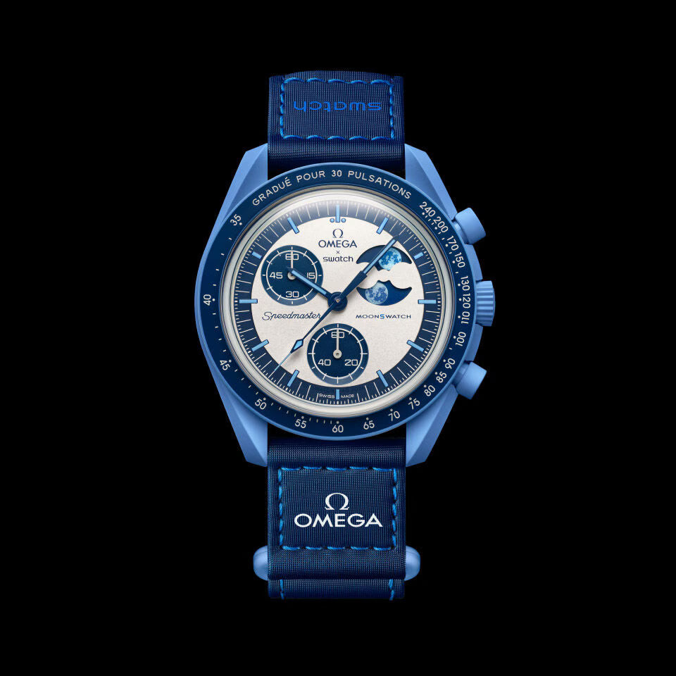 Omega x Swatch Mission to the Super Blue Moonphase Moonswatch Omega x Swatch Mission to the Super Blue Moonphase Moonswatch
