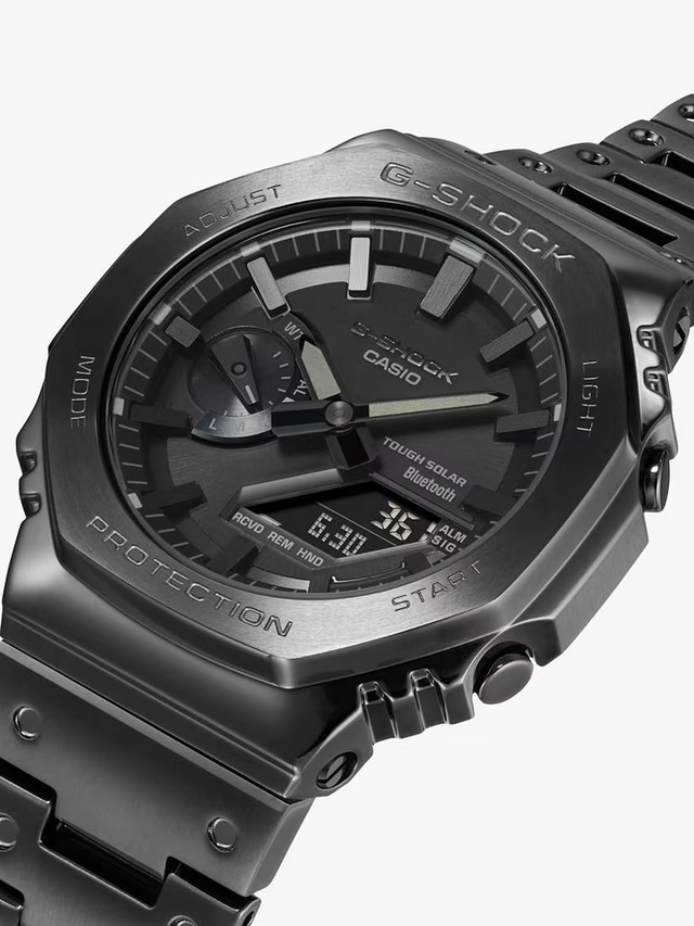 Casio G-Shock GM-B2100BD-1AER Full Metal Black – Solar Powered Men's Watch