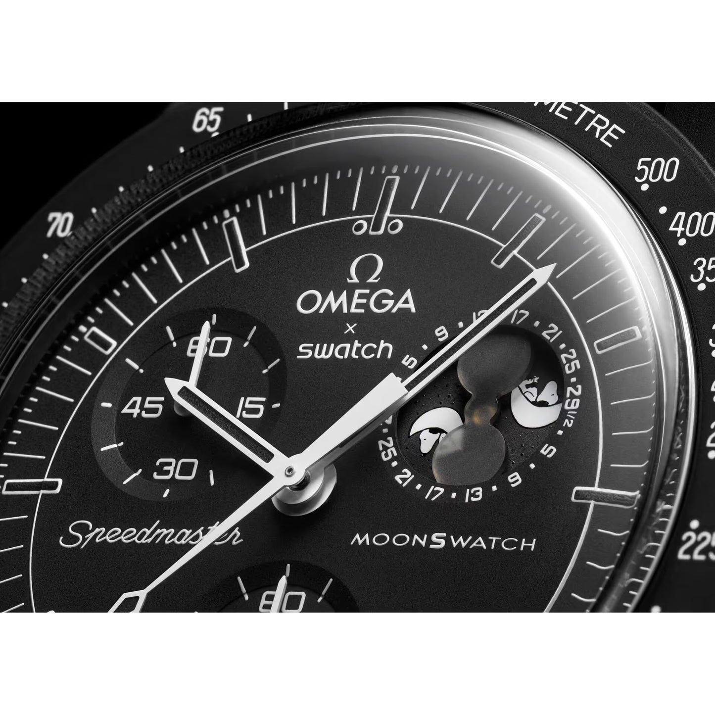 Omega x Swatch Mission to the Moonphase Snoopy Black Edition Moonswatch – Limited Edition Watch