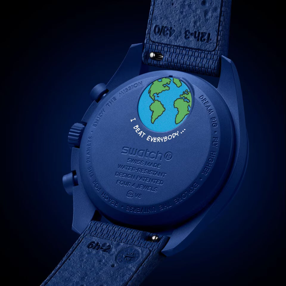 Omega x Swatch Mission to Earthphase Moonshine Gold - Limited Edition