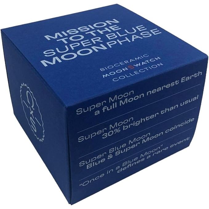 Omega x Swatch Mission to the Super Blue Moonphase Moonswatch – Limited Edition Watch