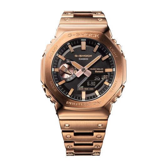 Casio G-Shock GM-B2100BD-5AER Full Metal Rose Gold – Solar Powered Men's Watch