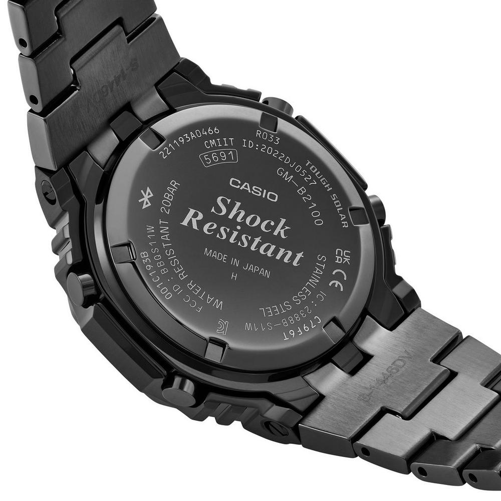 Casio G-Shock GM-B2100BD-1AER Full Metal Black – Solar Powered