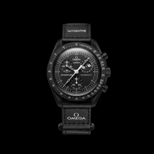 Omega x Swatch Mission to the Moonphase Snoopy Black Edition Moonswatch – Limited Edition