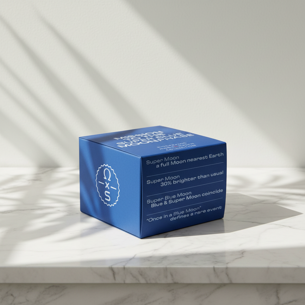 Omega x Swatch Mission to the Super Blue Moonphase Moonswatch – Limited Edition