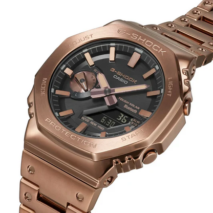 Casio G-Shock GM-B2100BD-5AER Full Metal Rose Gold – Solar Powered Men's Watch