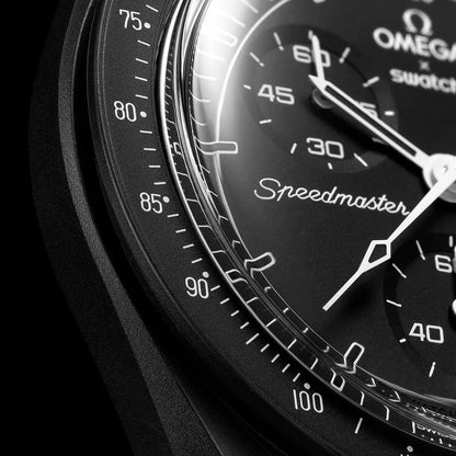 Omega x Swatch Mission to the Moonphase Snoopy Black Edition Moonswatch – Limited Edition