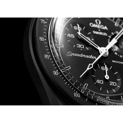 Omega x Swatch Mission to the Moonphase Snoopy Black Edition Moonswatch – Limited Edition Watch
